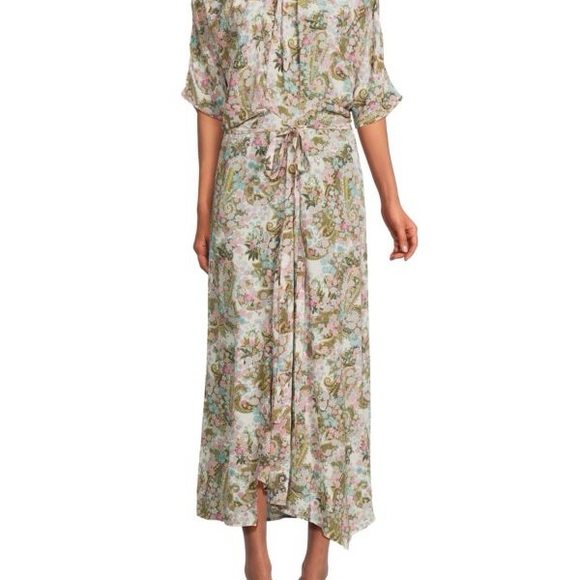 Zadig & Voltaire Multicolor Floral Maxi Dress - Picture 1 of 3